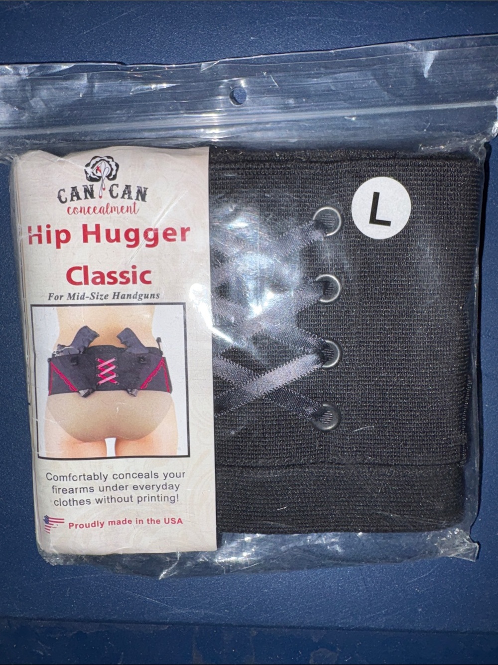 Hip Hugger Classic - Black (Large)